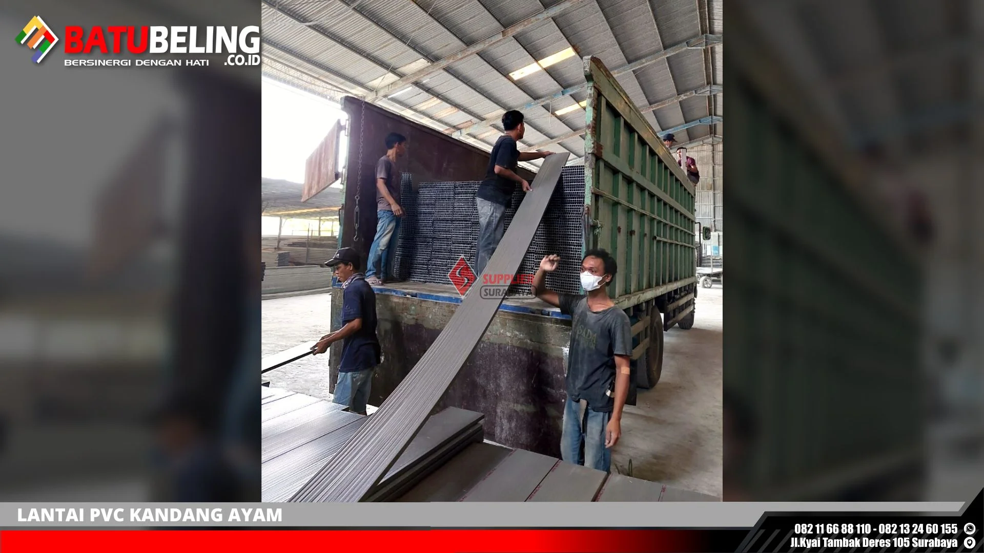Pengiriman Panel PVC Kandang Ayam untuk Bapak Irfan di Aceh 2 lantai pvc kandang ayam